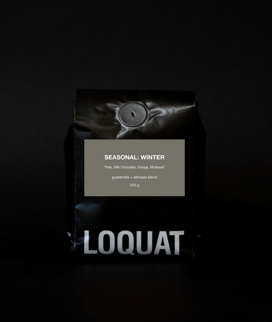 "SEASONAL" BLEND, delicate and floral | medium-light roast