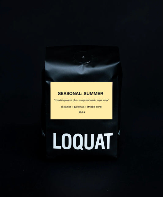 "SEASONAL" BLEND, delicate and floral | medium-light roast
